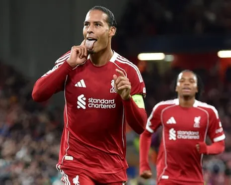 Virgil van Dijk scores dramatic winner versus Atlético Madrid